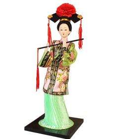 Traditional Chinese Silk Figurine Chinese Ancient Costume Doll Silk Doll #14