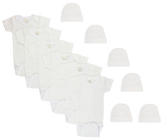 Unisex Baby 12 Pc Layette Sets (Color: White, size: Newborn)