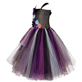 Women's Dress Gauzy Gown With Headband (Option: Hair band-11to12T)