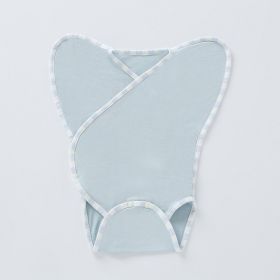 Bamboo Fiber Seasonal Adjustable Anti Scare And Anti Eating Hand Clothes (Option: Light Blue-6to9M)