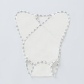 Bamboo Fiber Seasonal Adjustable Anti Scare And Anti Eating Hand Clothes (Option: White-6to9M)