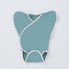 Bamboo Fiber Seasonal Adjustable Anti Scare And Anti Eating Hand Clothes (Option: Mint Green-6to9M)