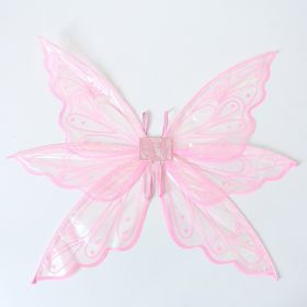 Holiday Party Performance Props Butterfly Fairy Wings (Option: Pink-Children And Adults)
