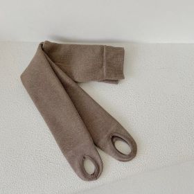 Fashion Personality Pantyhose For Girls (Option: Khaki-M)