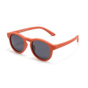 Cute Baby Sunglasses Outdoor Silicone Sunglasses (Option: Sand Orange-TAC)