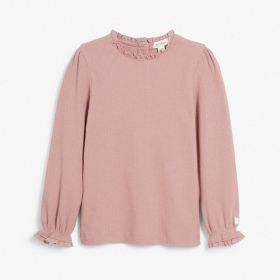 European And American Style Girls' Bottoming Shirt Class A (Option: Pink-80cm)