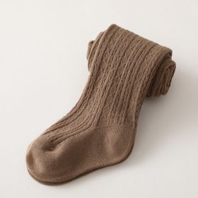 Fashion Personality Pantyhose For Girls (Option: Dark brown-XS)