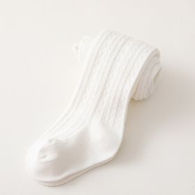 Fashion Personality Pantyhose For Girls (Option: White-XS)