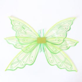Holiday Party Performance Props Butterfly Fairy Wings (Option: Green-Children And Adults)