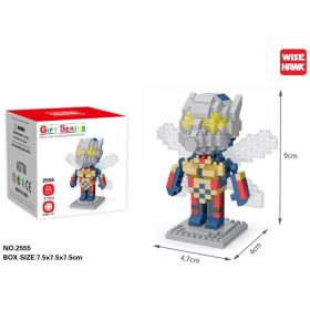 Disney Block Cartoon Anime Marvel Avengers Superhero Iron Man Captain America Spider Toy DIY Building Bouwstenen Speelgoed (Color: 2555, size: With box)
