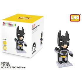 Disney Block Cartoon Anime Marvel Avengers Superhero Iron Man Captain America Spider Toy DIY Building Bouwstenen Speelgoed (Color: 015, size: With box)