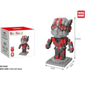 Disney Block Cartoon Anime Marvel Avengers Superhero Iron Man Captain America Spider Toy DIY Building Bouwstenen Speelgoed (Color: 2546, size: With box)