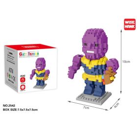 Disney Block Cartoon Anime Marvel Avengers Superhero Iron Man Captain America Spider Toy DIY Building Bouwstenen Speelgoed (Color: 2542, size: With box)