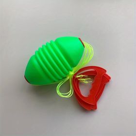 Pull Shuttle Ball Game Children Indoor Sports Toys Gift Children's Interactive Toys (Color: Rally Ball Green)