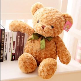 Teddy Bear Plush Dolls Baby Cute Animal Dolls Soft Cotton Stuffed Home Soft Toys Sleeping Stuffed Toys Gift Kawaii (Height: 30cm, Color: R)