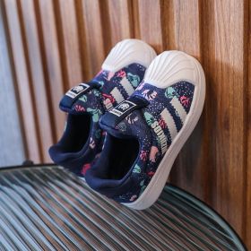 2022 Spring Kids Pu Leather Shoes Baby Girls Sport Sneakers Children Shoes Boys Tennis Shoes Fashion Casual Shoes Soft Trainer (Color: Sky blue, size: 33)