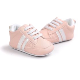 Baby Boy Girl Moccasins Shoes Infant PU Leather Non-slip Soft Newborn Sneakers (Style: 16, size: 130)