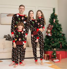Family Christmas Matching Pajamas Set Christmas Pajamas For Family Christmas PJS Xmas Sleepwear (Option: Picture color-Child 14T)