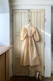 Early Autumn Girls' Romper Parent-child Dress (Option: Orange mom dress-Mom one size)