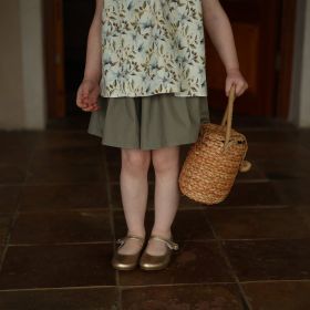 Children's Casual Pants Are Trendy And Versatile (Option: Grey green-80cm)