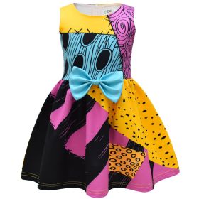 Halloween Girl Cartoon Character Dress (Option: 9118 Models-120 Yards)