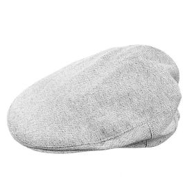 Boys' Suit Gentleman Beret White Baptism Octagonal (Option: Herringbone Gray-46cm)