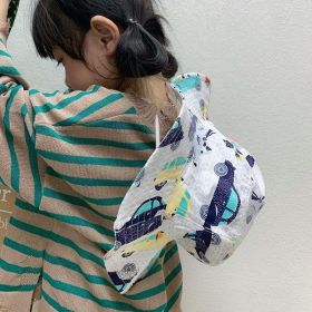 Children's Cotton Summer Sun Protection Hat (Option: White Car-52 Head Circumference)