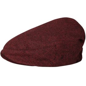 Boys' Suit Gentleman Beret White Baptism Octagonal (Option: Herringbone Red-46cm)